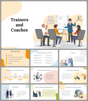 Trainers And Coaches PowerPoint Template And Google Slides 