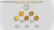Technology PPT Template And Google Slides - Orange Theme