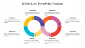 Attractive Infinity Loop PowerPoint Template Slide