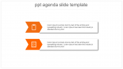 PPT Agenda Slide Template For Business Purpose Presentation