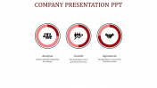 Effective Company Presentation Template Slide Design