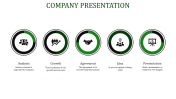 Creative Company Presentation Slide Template Designs