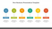 New Business Presentation Template With Circle Diagram