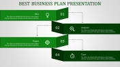 Customized Best Business Plan PPT Slide Designs-Four Node