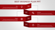 Creative Best Business Plan PPT Presentation Template