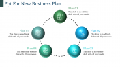 Ball Model PPT For New Business Plan Template