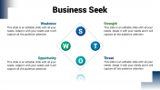 Simple PPT For New Business Plan Template