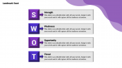 Collaborative SWOT PowerPoint Slide Template