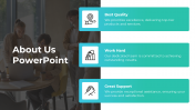 About Us PowerPoint Presentation And Google Slides Template