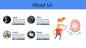 About Us PowerPoint Template for Presentation & Google Slide