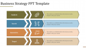 Amazing Business Strategy PPT Template Slide Design