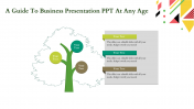 An Elegant Tree Model Business Presentation PPT Template