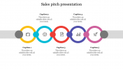 Colorful Best Sales Pitch Presentation Design Slide