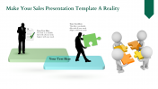 Simple Sales Presentation Template Themes Presentation