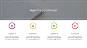 Grab the Best Agenda PPT Design Slide Template presentation
