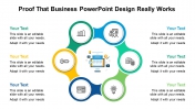 Incredible Business PowerPoint Design With Six Node