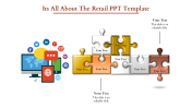 Get Retail PPT Template Slide Designs-Puzzle Model