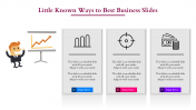 Magnificent Best Business Slides Template with Three Nodes