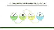 business process powerpoint - circle design