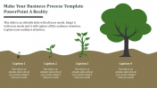 Tree model business process template powerpoint