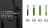Business Process Template PowerPoint - Test Tube Model