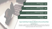 Free business process PowerPoint template
