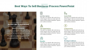 Editable Business Process PowerPoint Template - Six Icons