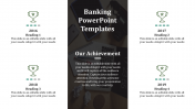 Editable Banking PowerPoint Templates with Four Nodes