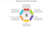 banking powerpoint templates-hexagonal model
