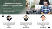 Get Investment Banking Presentation PowerPoint Slides