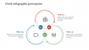 Circle Timecard PowerPoint Template With Venn Diagram