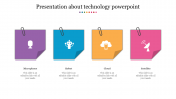 Paper Model Presentation About Technology PowerPoint