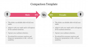 Creative Comparison Template For Presentation
