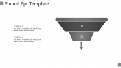 Our Predesigned Funnel PPT Template Presentation Slide