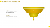Funnel PPT Template-two node