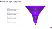 Awesome Funnel PPT Template With Four Nodes Slide Design