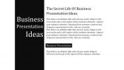 Editable Predesigned Business Presentation Ideas Template
