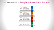 Editable Business PowerPoint Templates with Four Nodes