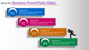 Four Node Business PowerPoint Slides Template