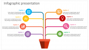 Infographic Presentation Model Slide