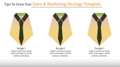 Sales &amp; Marketing Strategy Template Presentation