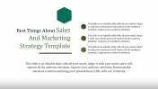 Editable Sales And Marketing Strategy Template