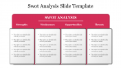 SWOT Analysis Slide Template Presentation