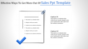 Editable Sales PPT Template PowerPoint Presentation