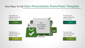 Sales Presentation PowerPoint Template With Suitcase