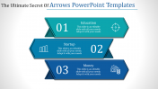 Three Node Arrows PowerPoint Templates Presentation