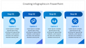 Creating Infographics In PowerPoint With Four Nodes