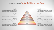 Creative Hierarchy Chart Template Presentation Design