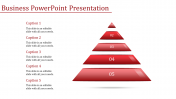 Magnificent Business PowerPoint Presentation With Five Nodes