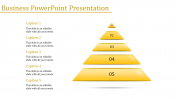 Creative Business PowerPoint Presentation With Five Nodes